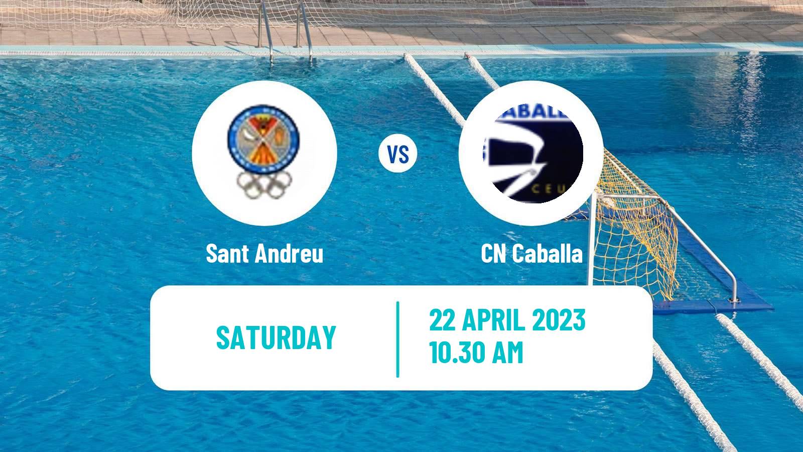Water polo Spanish Liga Premaat Sant Andreu - Caballa