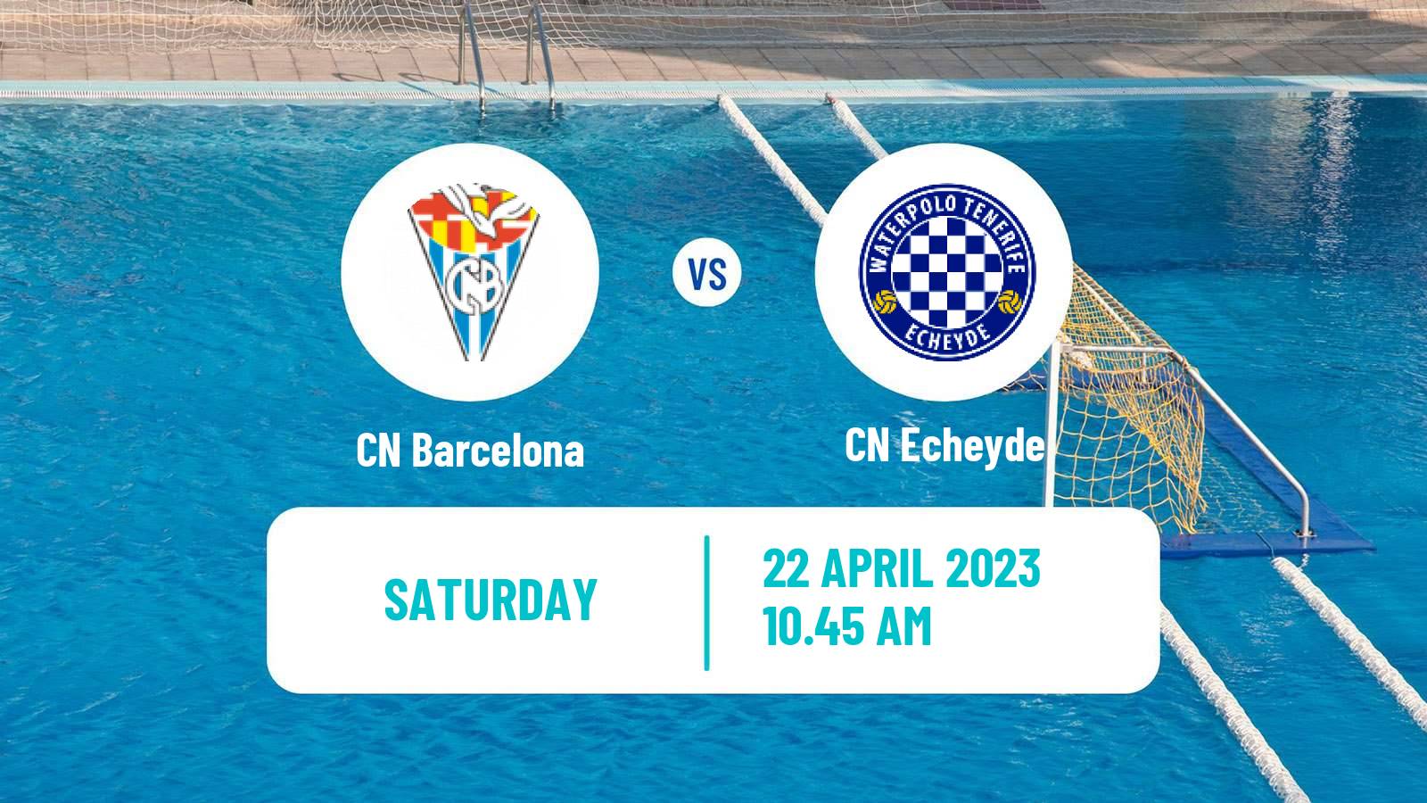Water polo Spanish Liga Premaat Barcelona - Echeyde