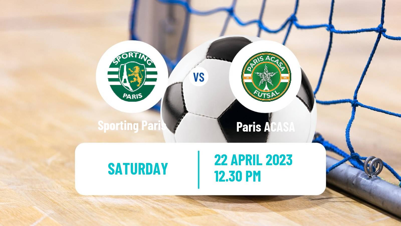 Futsal French D1 Futsal Sporting Paris - Paris ACASA