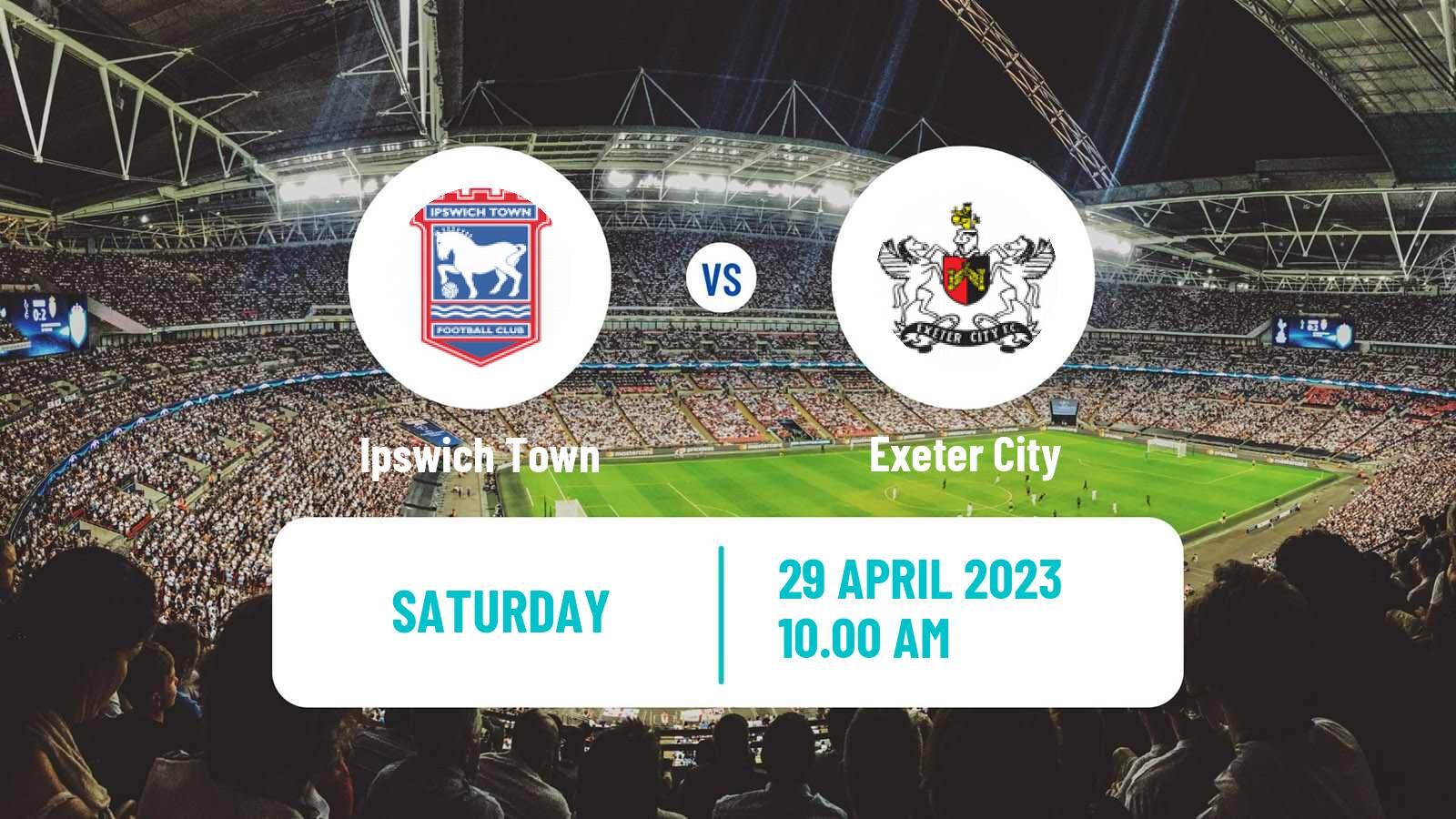 Soccer English League One Ipswich Town - Exeter City