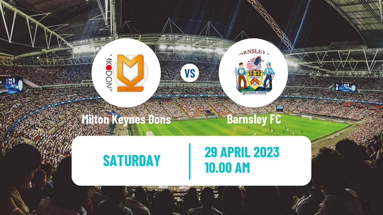 Soccer English League One Milton Keynes Dons - Barnsley