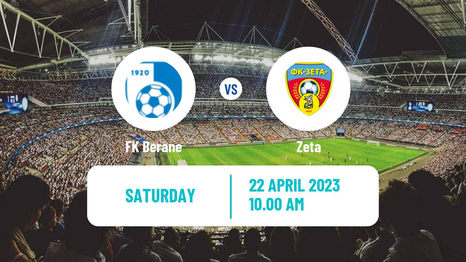 Soccer Montenegrin Druga Liga Berane - Zeta