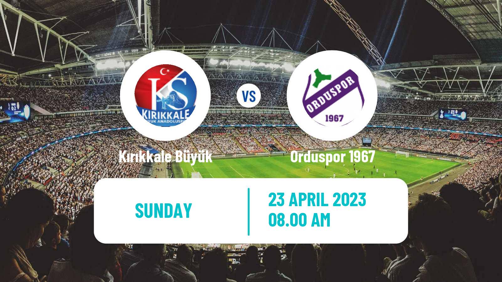Soccer Turkish 3 Lig Group 2 Kırıkkale Büyük - Orduspor 1967