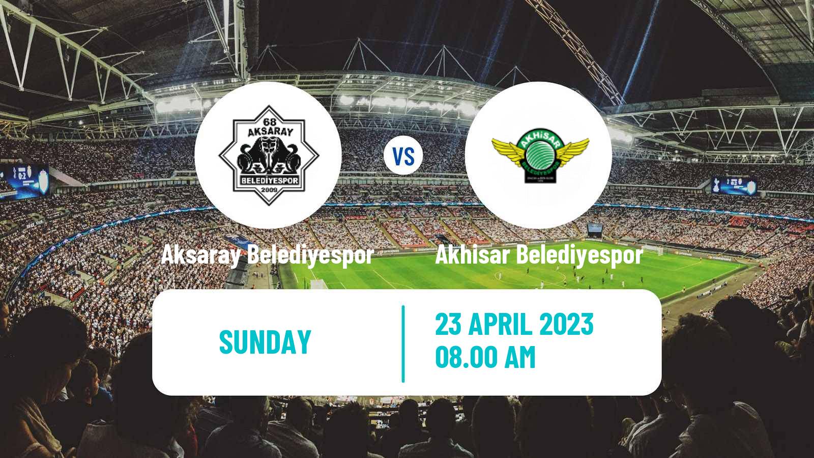 Soccer Turkish 3 Lig Group 3 Aksaray Belediyespor - Akhisar Belediyespor