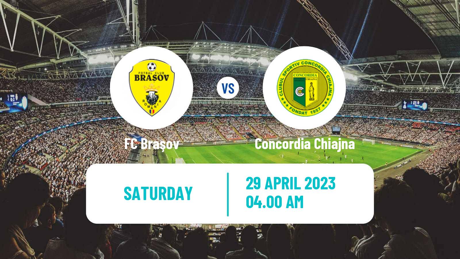 Soccer Romanian Division 2 Braşov - Concordia Chiajna