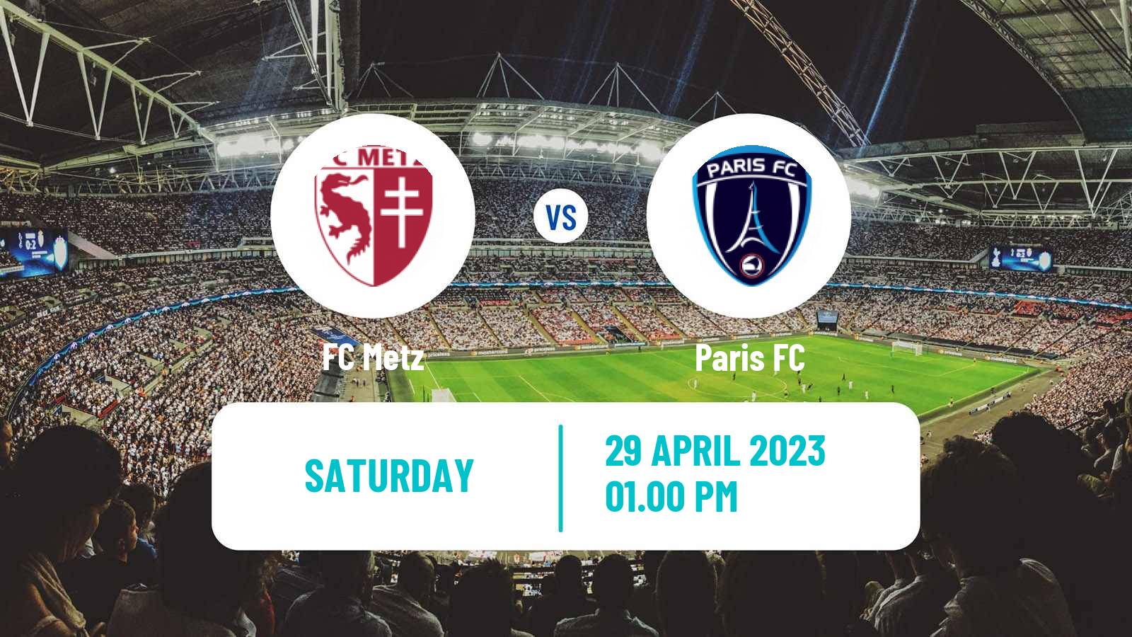 Soccer French Ligue 2 Metz - Paris FC