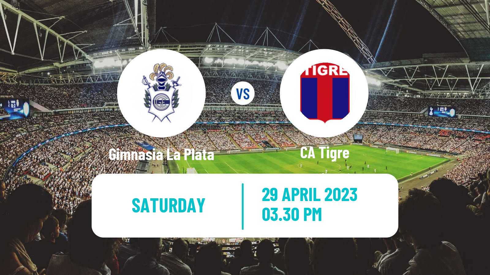 Soccer Argentinian Liga Profesional Gimnasia La Plata - Tigre