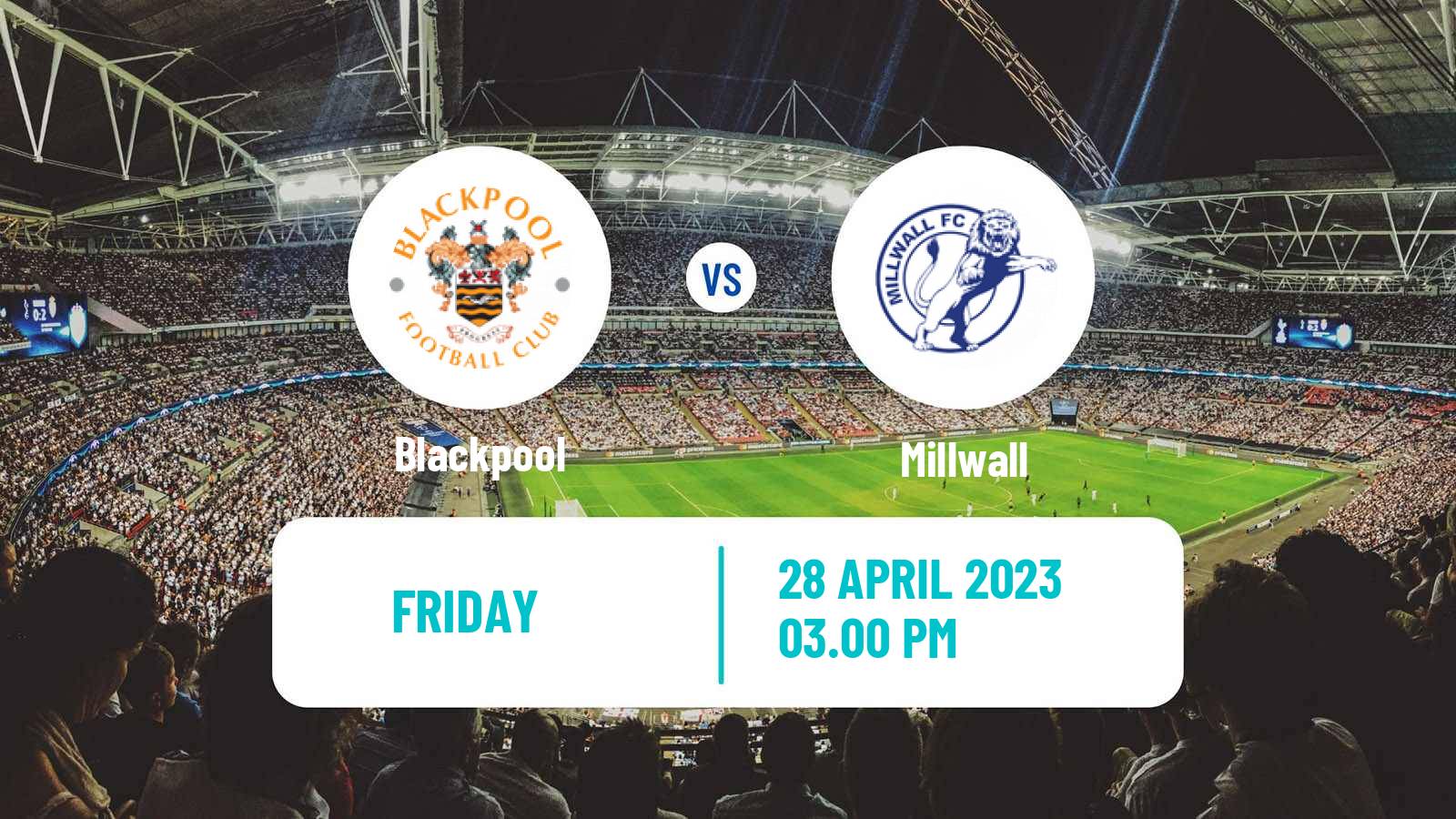 Soccer English League Championship Blackpool - Millwall