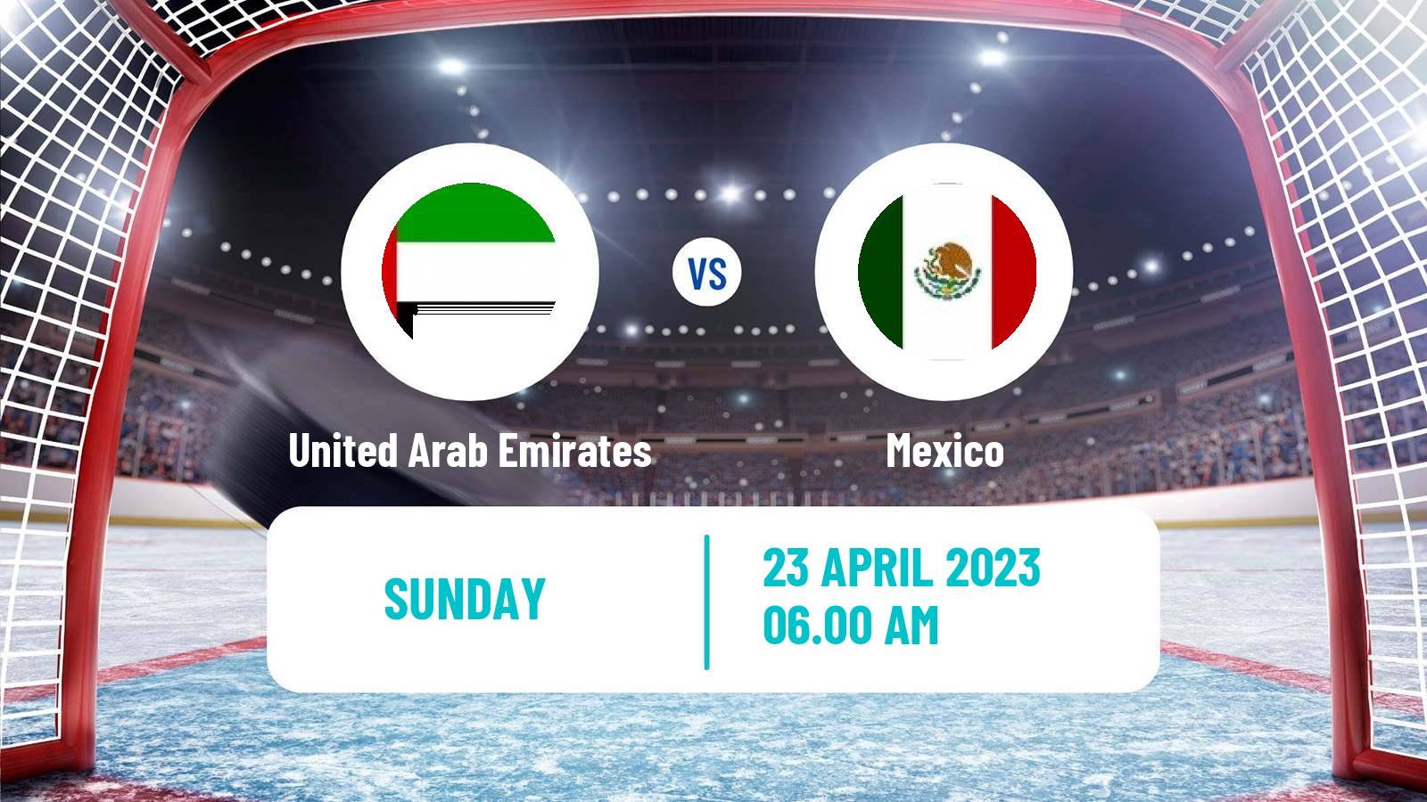 Hockey IIHF World Championship IIB United Arab Emirates - Mexico