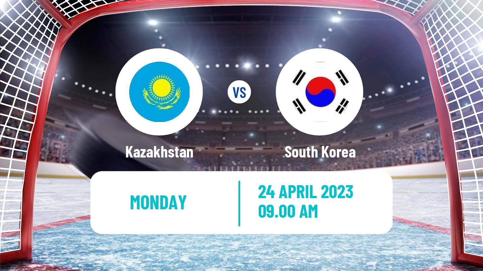Hockey Friendly International Ice Hockey Kazakhstan - South Korea