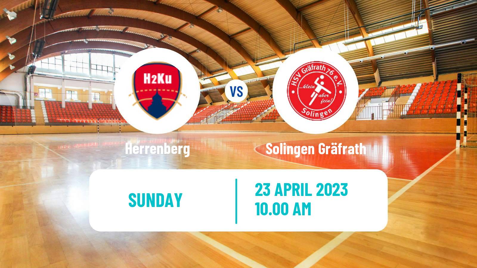 Handball German 2 Bundesliga Handball Women Herrenberg - Solingen Gräfrath