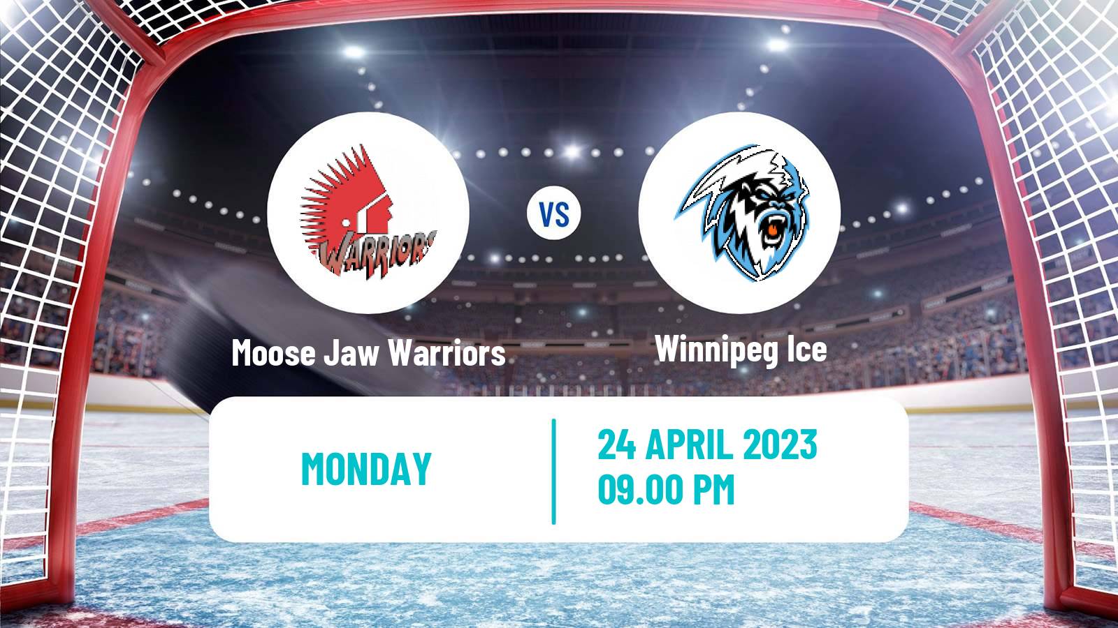 Hockey WHL Moose Jaw Warriors - Winnipeg Ice