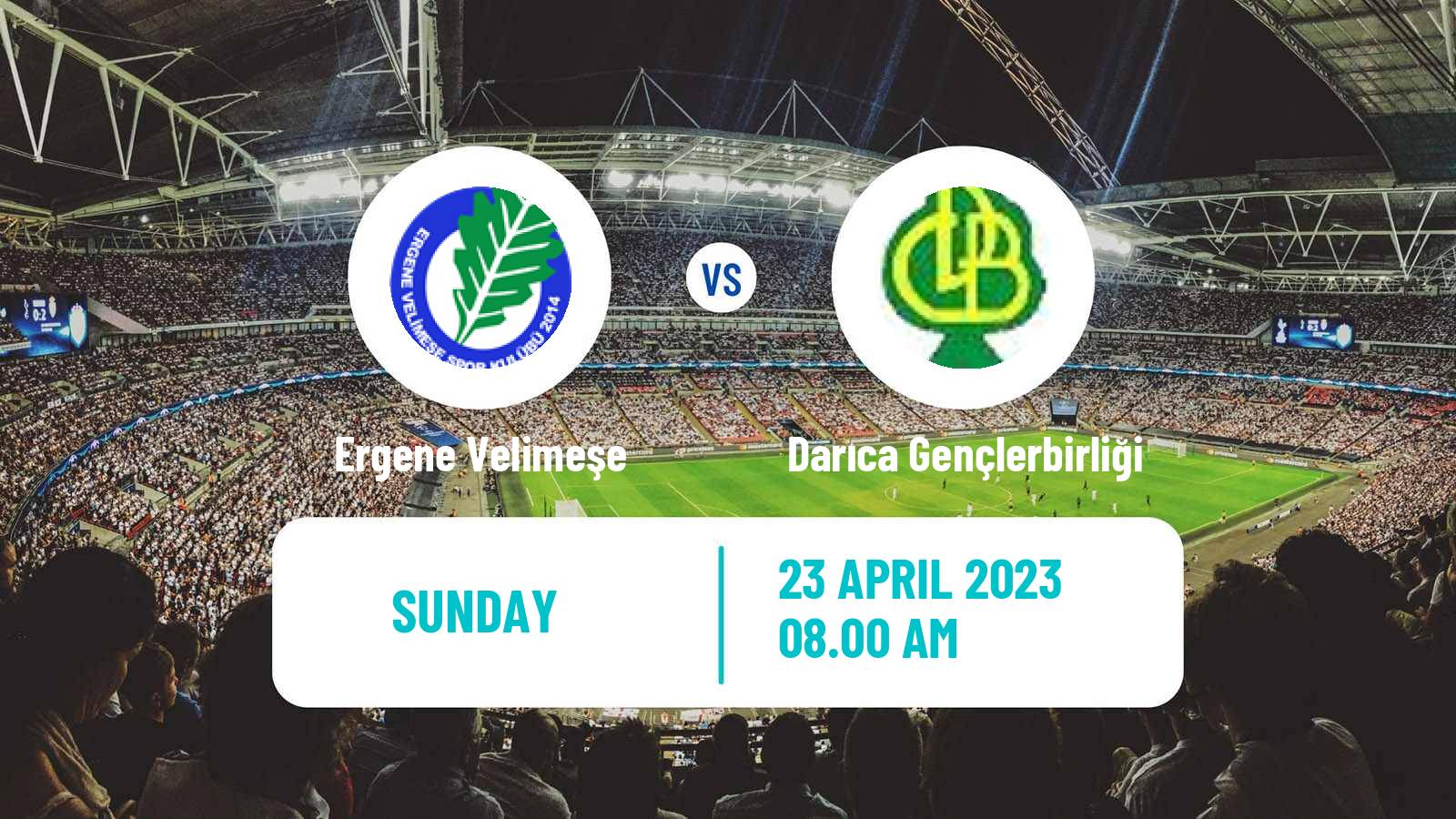 Soccer Turkish 3 Lig Group 2 Ergene Velimeşe - Darıca Gençlerbirliği