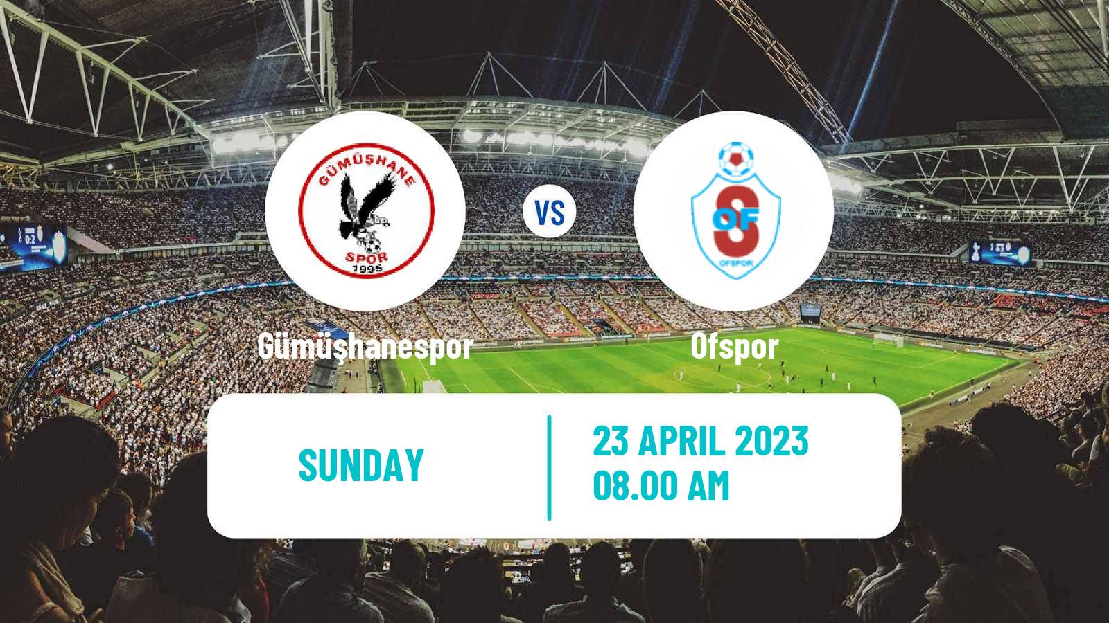 Soccer Turkish 3 Lig Group 2 Gümüşhanespor - Ofspor