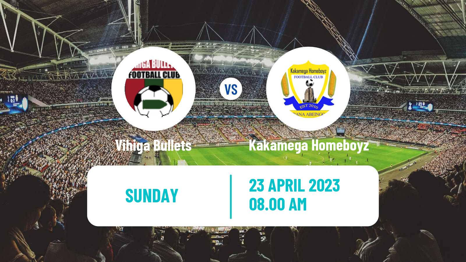 Soccer Kenyan Premier League Vihiga Bullets - Kakamega Homeboyz