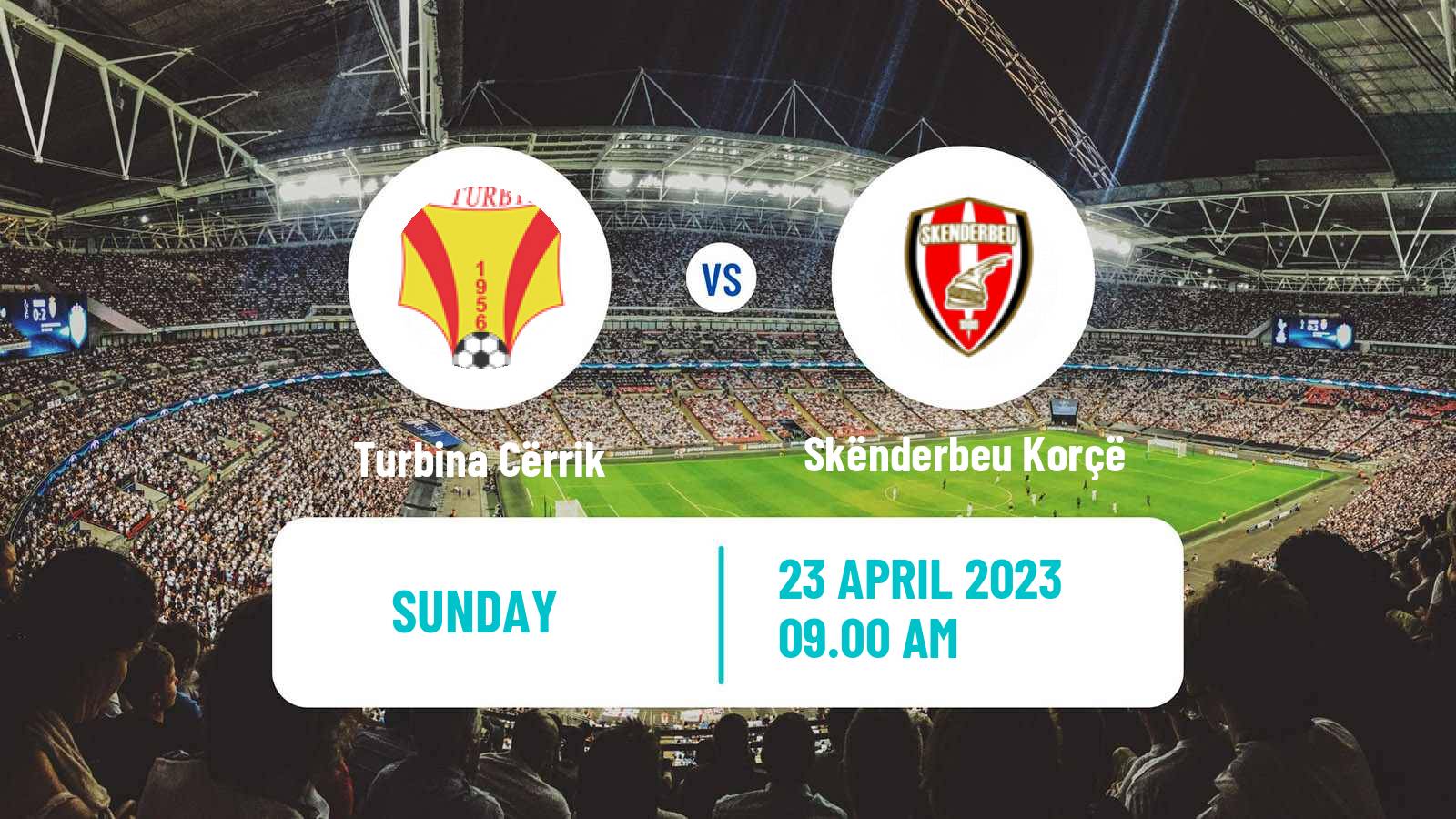 Soccer Albanian First Division Turbina Cërrik - Skënderbeu Korçë