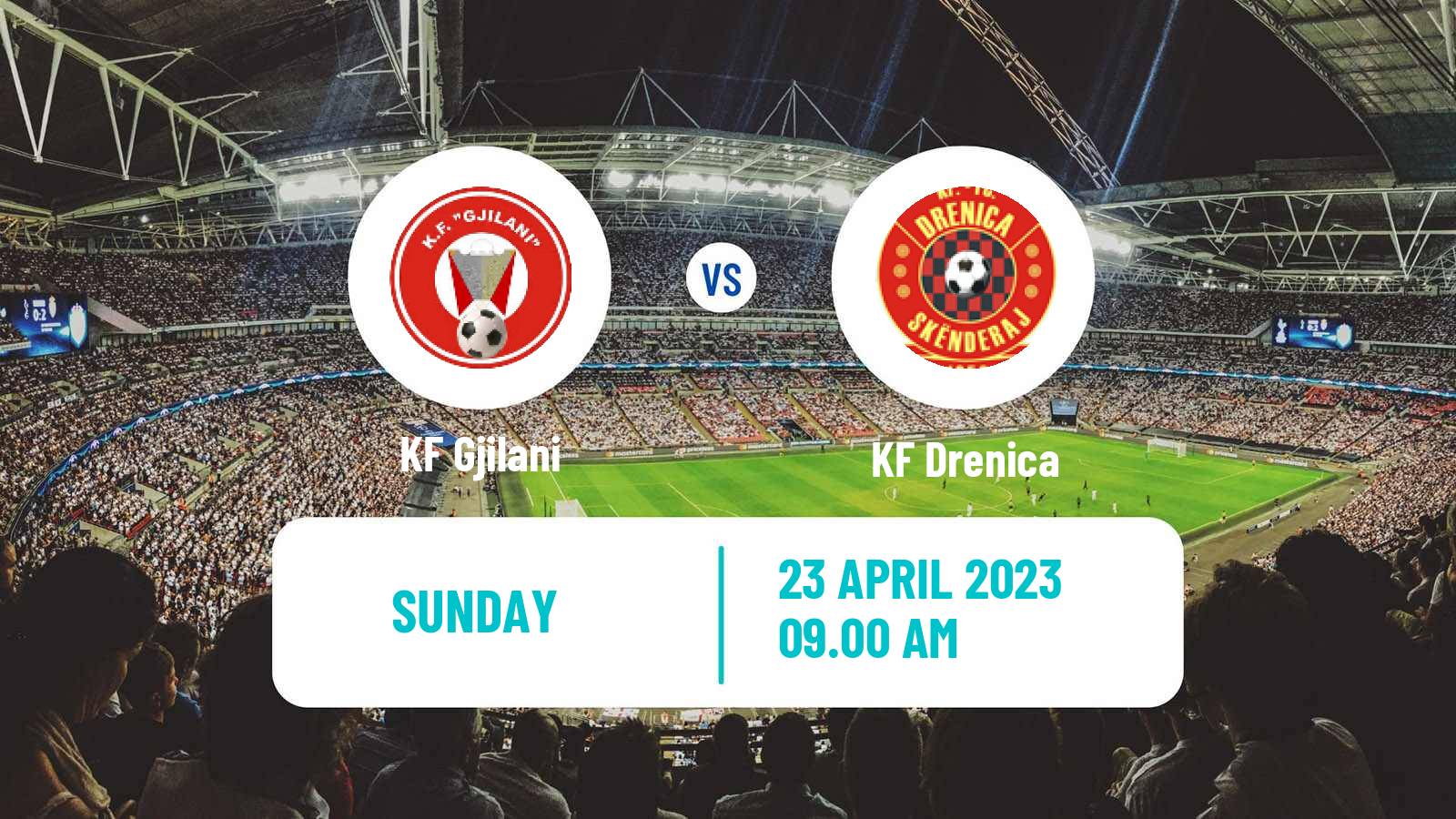 Soccer Kosovo Superliga Gjilani - Drenica