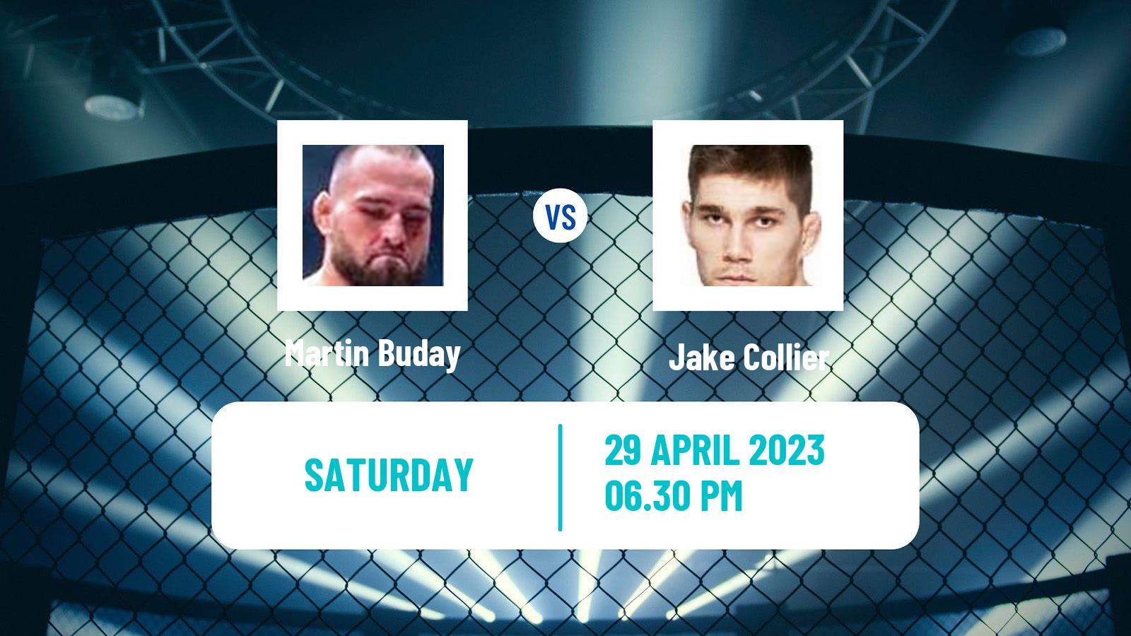 MMA MMA Martin Buday - Jake Collier