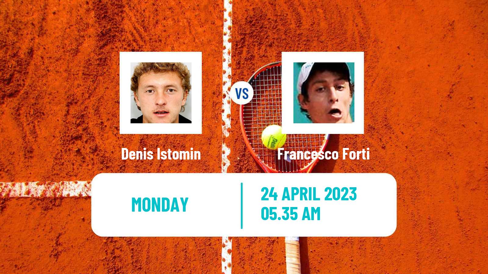 Tennis ATP Challenger Denis Istomin - Francesco Forti
