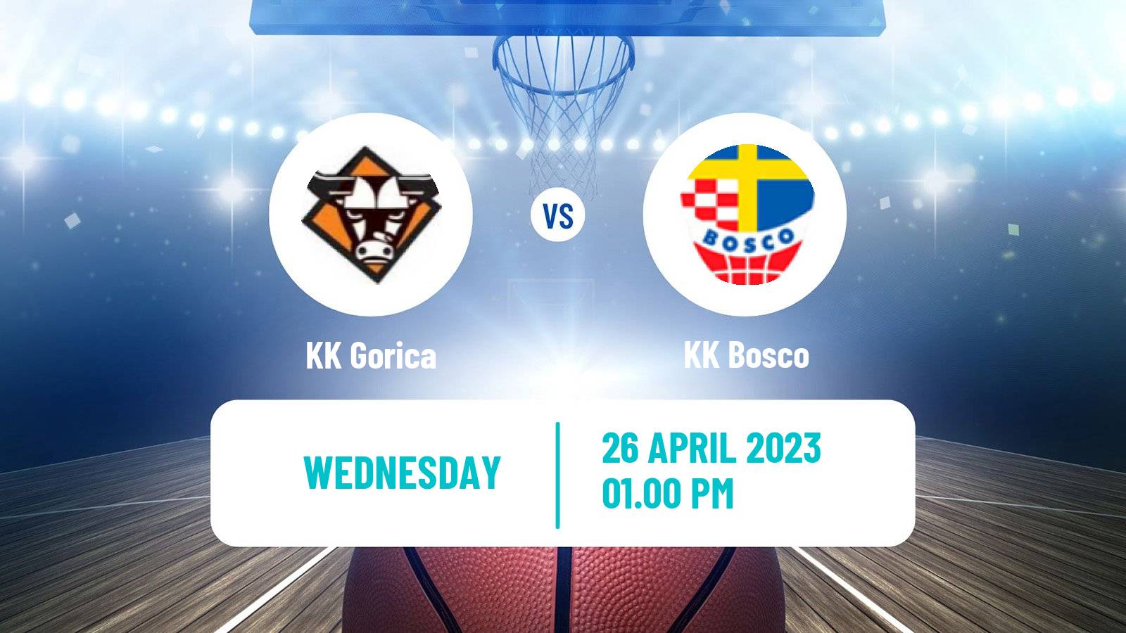 Basketball Croatian Premijer Liga Basketball Gorica - Bosco