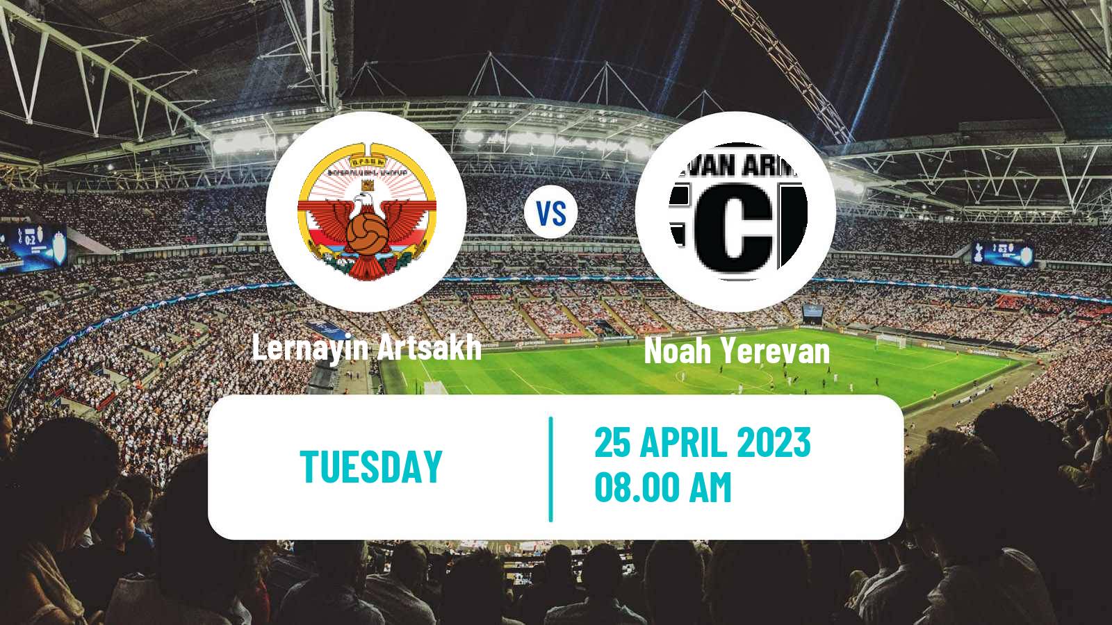 Soccer Armenian Premier League Lernayin Artsakh - Noah Yerevan