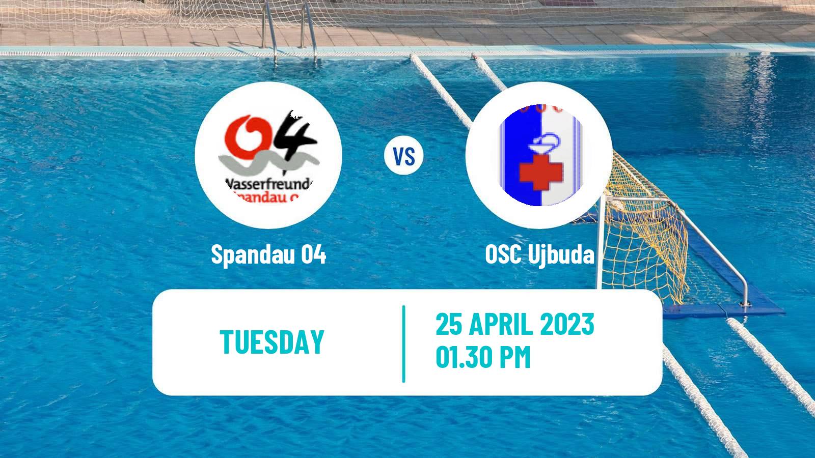 Water polo Champions League Water Polo Spandau 04 - OSC Ujbuda