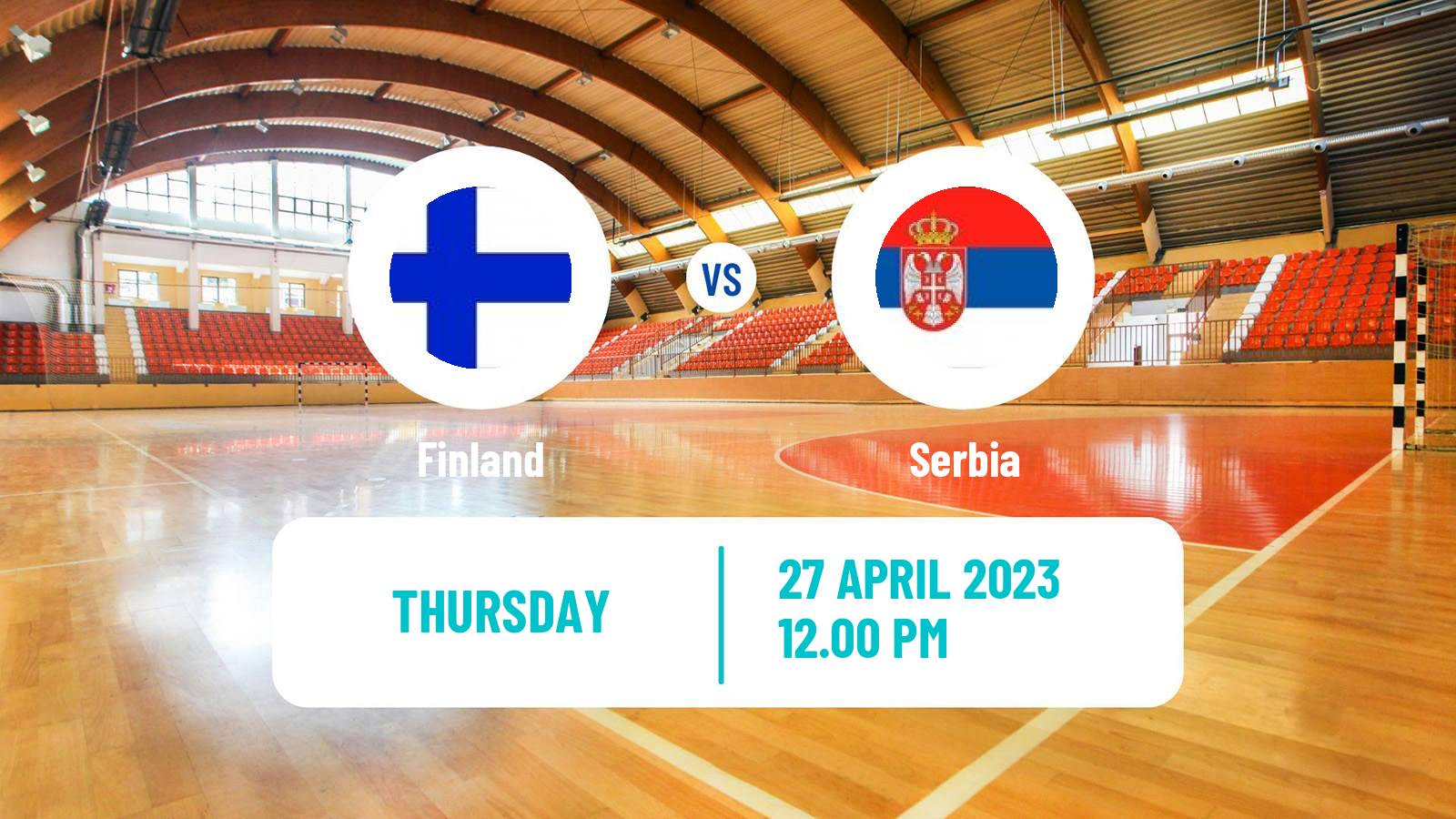 Handball Handball European Championship Finland - Serbia