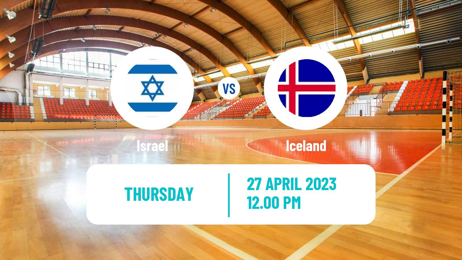 Handball Handball European Championship Israel - Iceland