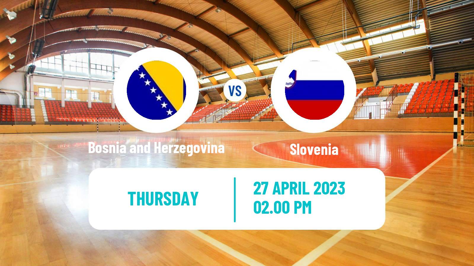 Handball Handball European Championship Bosnia and Herzegovina - Slovenia