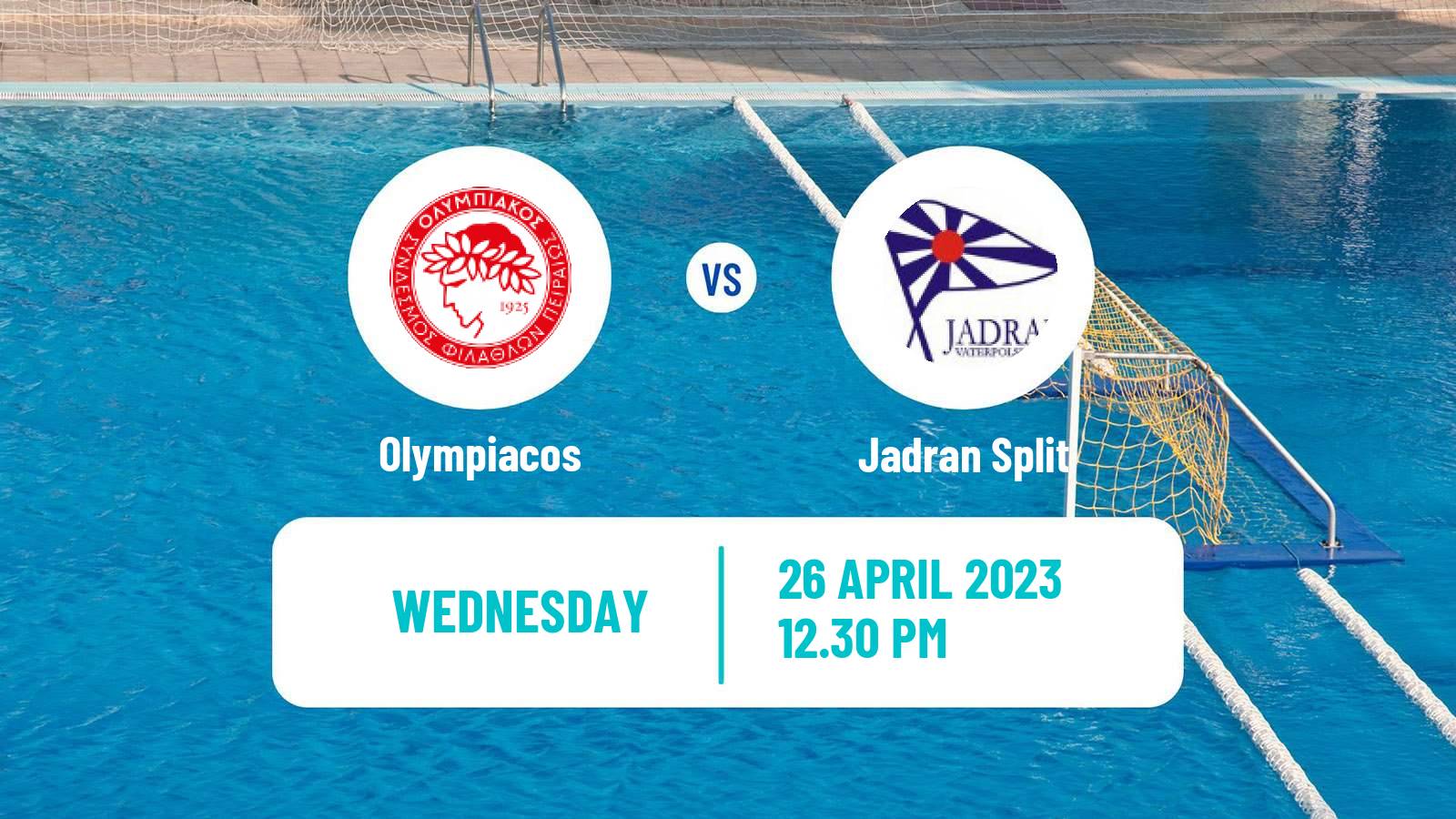 Water polo Champions League Water Polo Olympiacos - Jadran Split