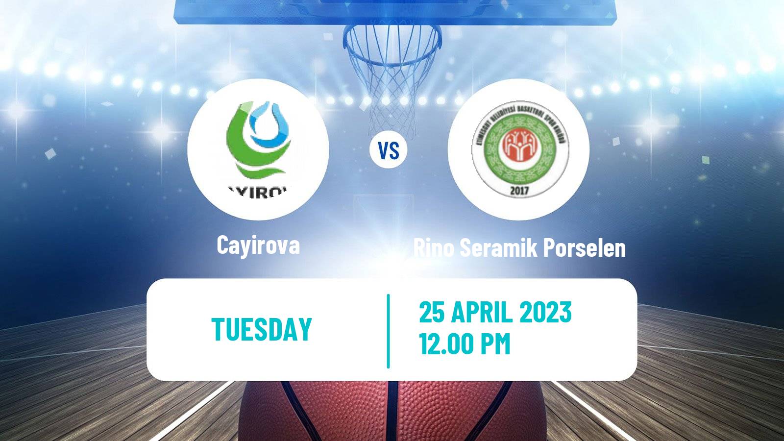 Basketball Turkish TB2L Cayirova - Rino Seramik Porselen