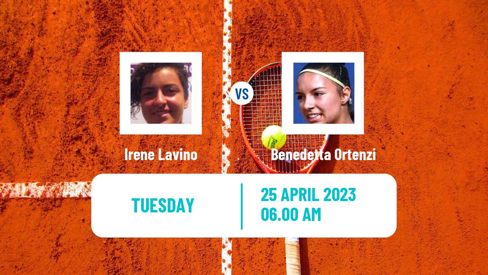 Tennis ITF Tournaments Irene Lavino - Benedetta Ortenzi
