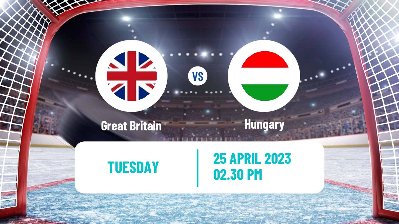 Hockey Friendly International Ice Hockey Great Britain - Hungary