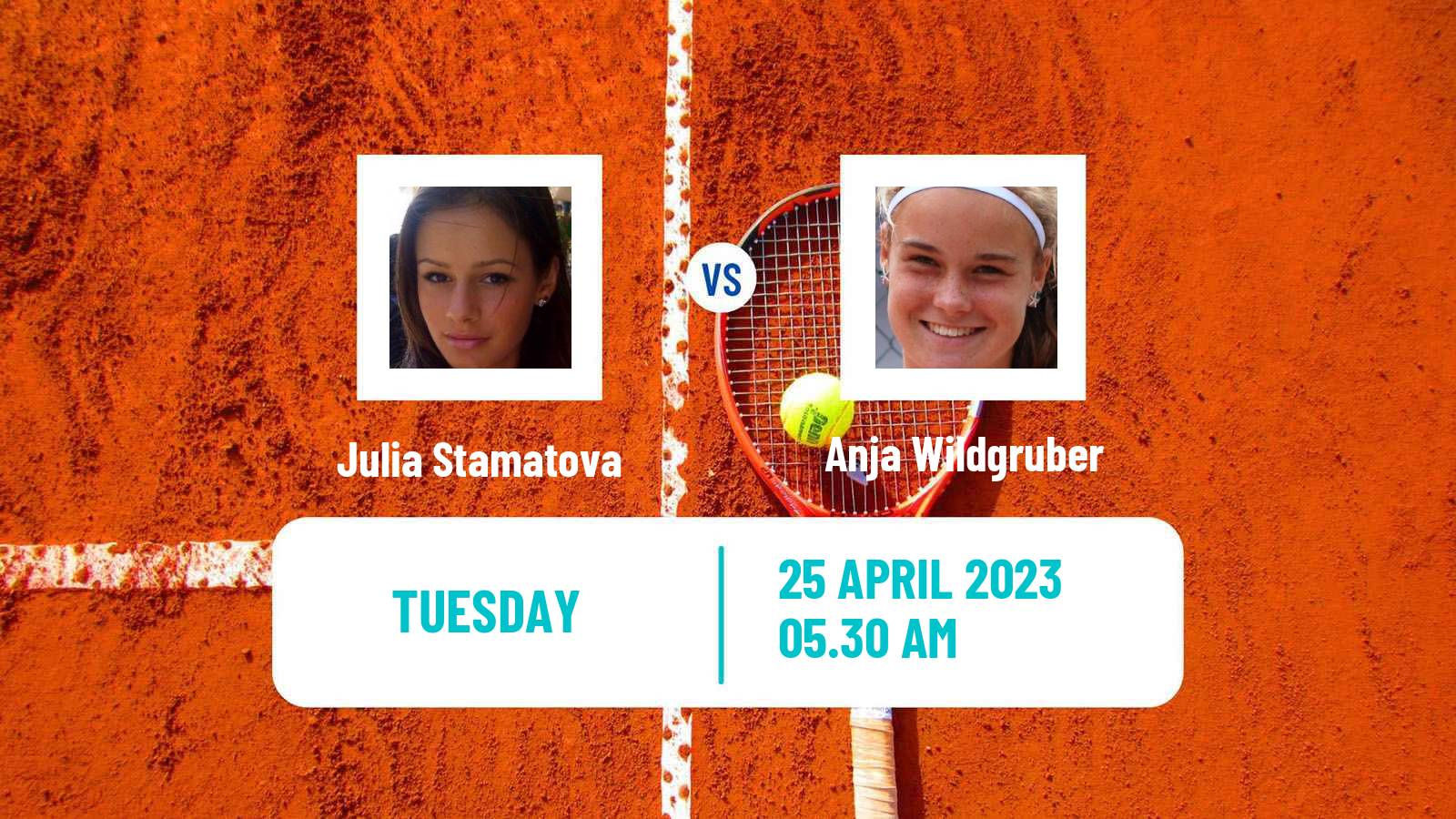 Tennis ITF Tournaments Julia Stamatova - Anja Wildgruber