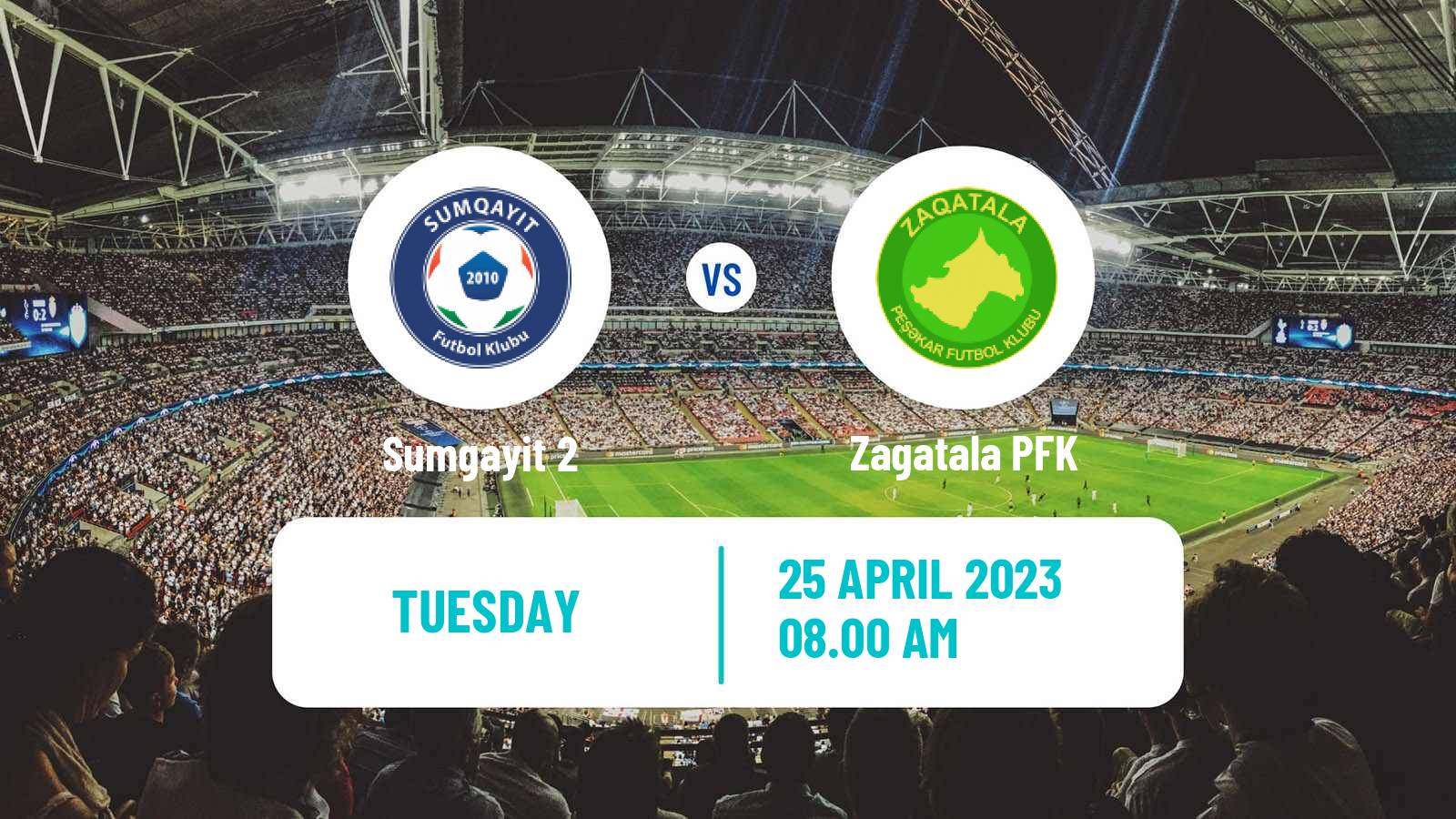 Soccer Azerbaijan First Division Sumgayit 2 - Zagatala
