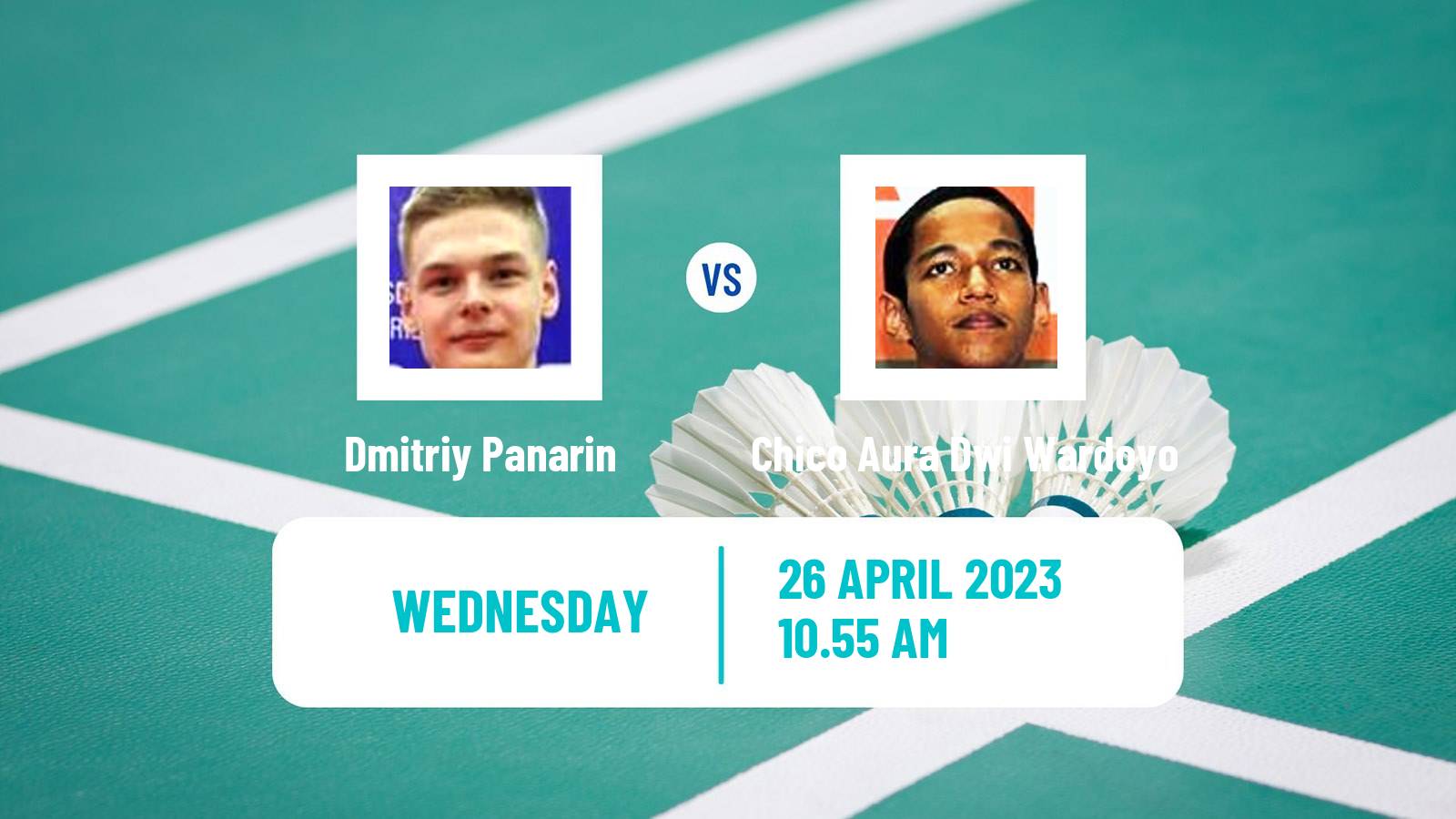 Badminton Badminton Dmitriy Panarin - Chico Aura Dwi Wardoyo