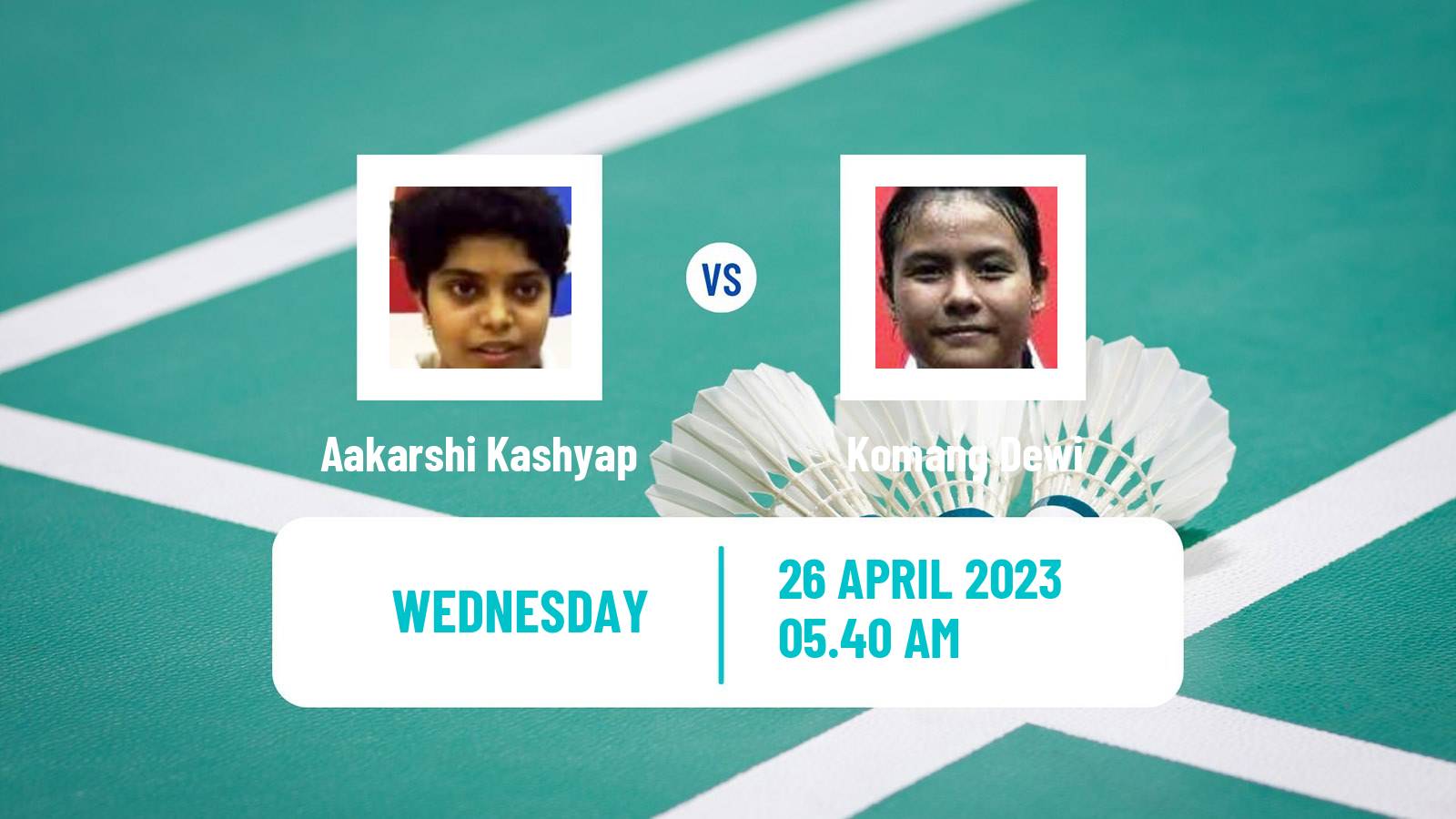 Badminton Badminton Aakarshi Kashyap - Komang Dewi