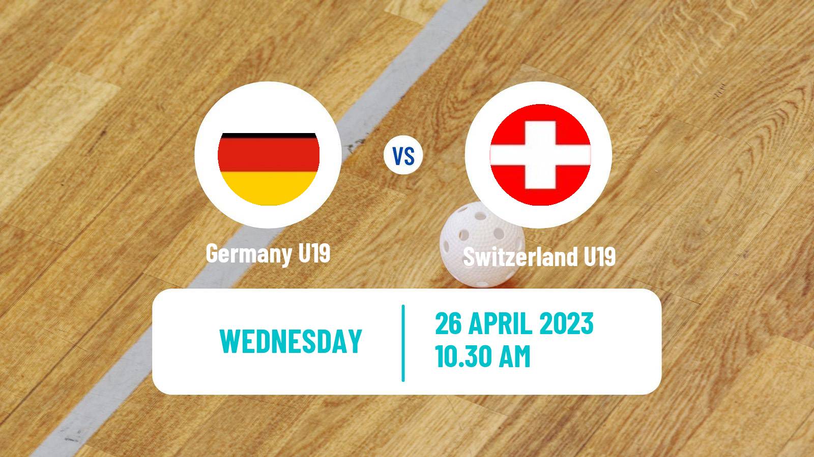 Floorball World Championship Floorball U19 Germany U19 - Switzerland U19