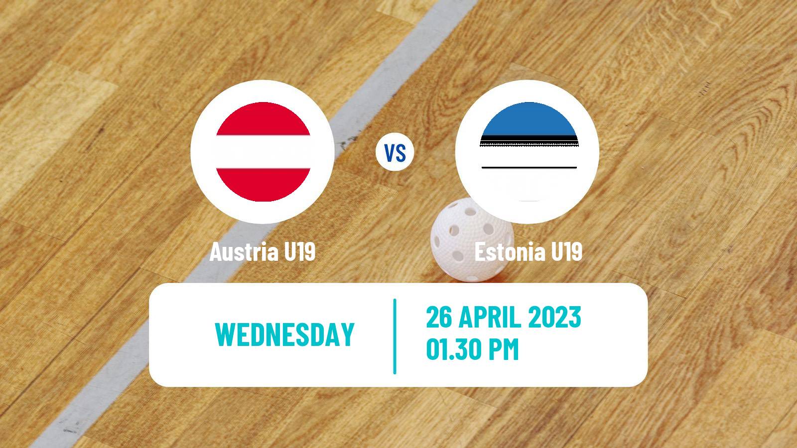 Floorball World Championship Floorball U19 Austria U19 - Estonia U19