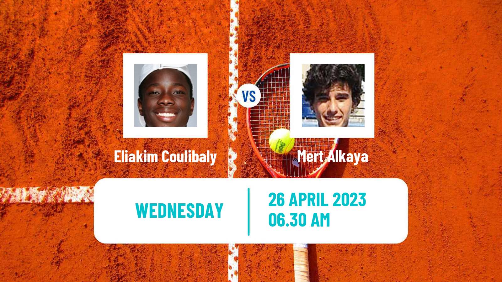 Tennis ITF Tournaments Eliakim Coulibaly - Mert Alkaya