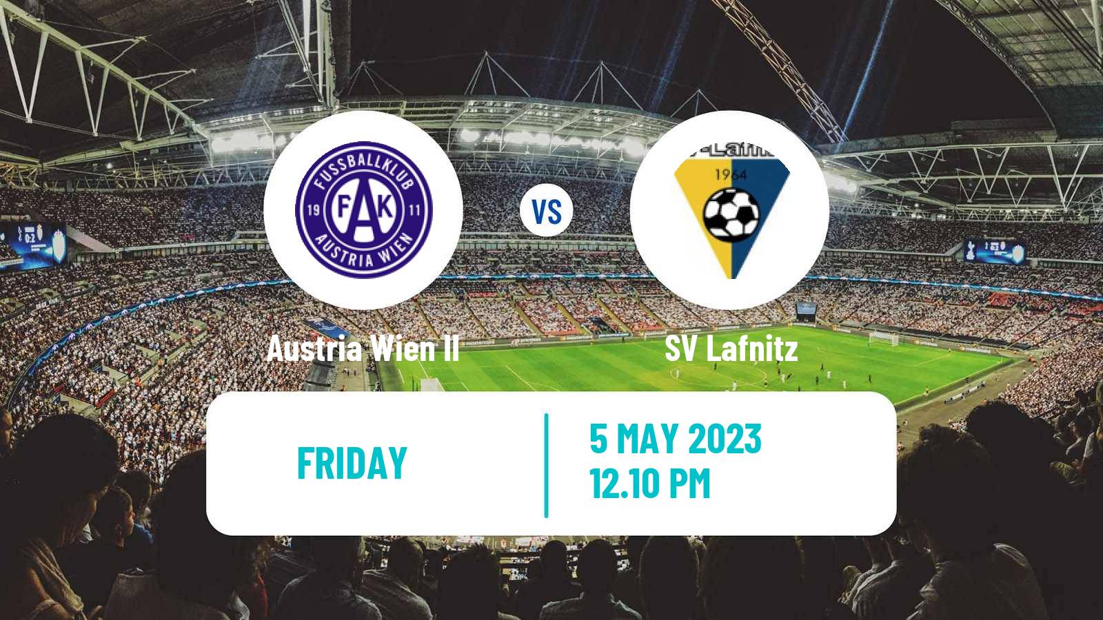 Soccer Austrian 2 Liga Austria Wien II - Lafnitz