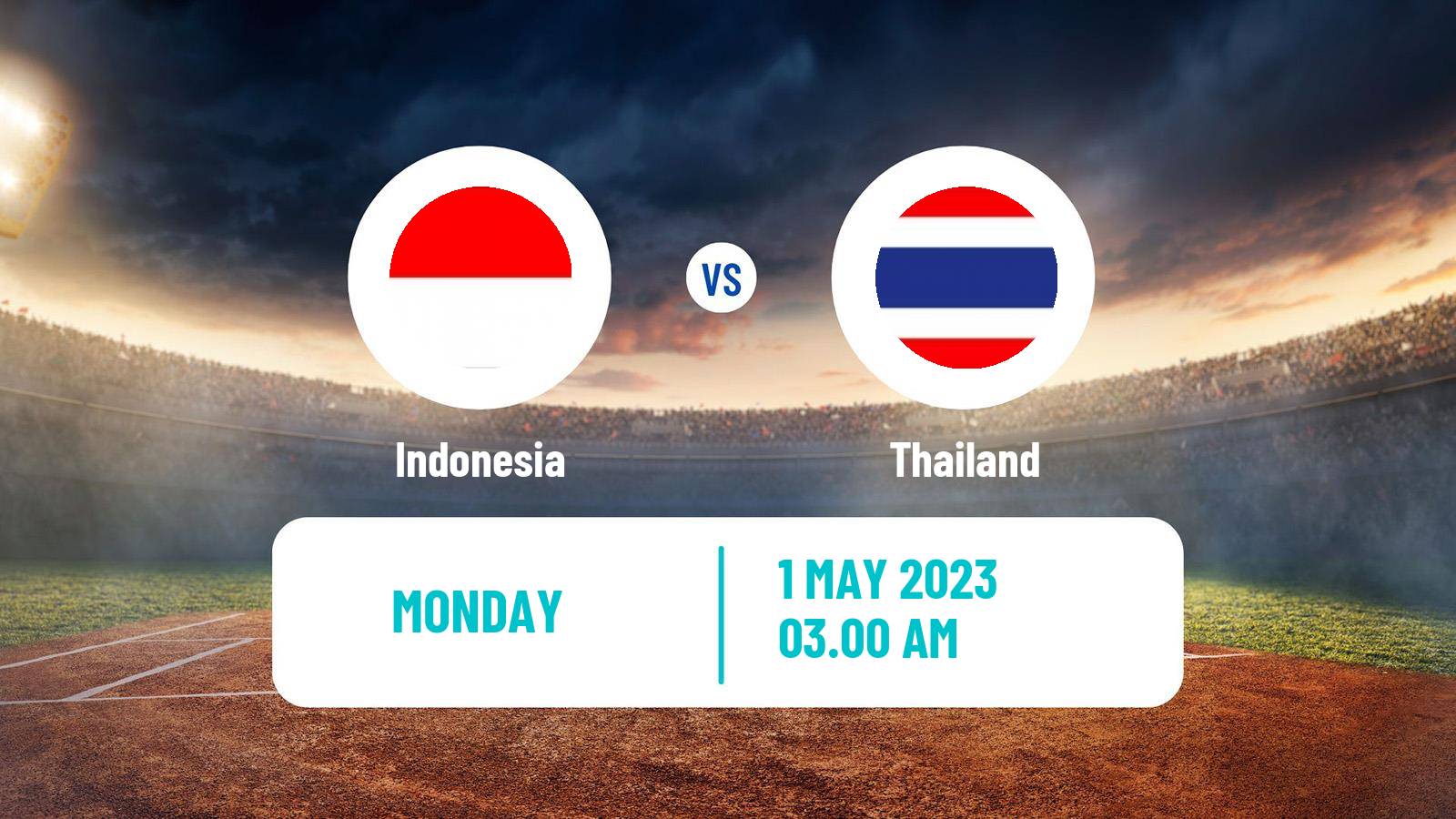 Cricket Southeast Asian Games T20 Indonesia - Thailand