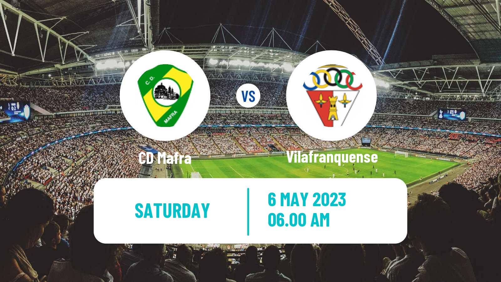 Soccer Portuguese Liga 2 Mafra - Vilafranquense