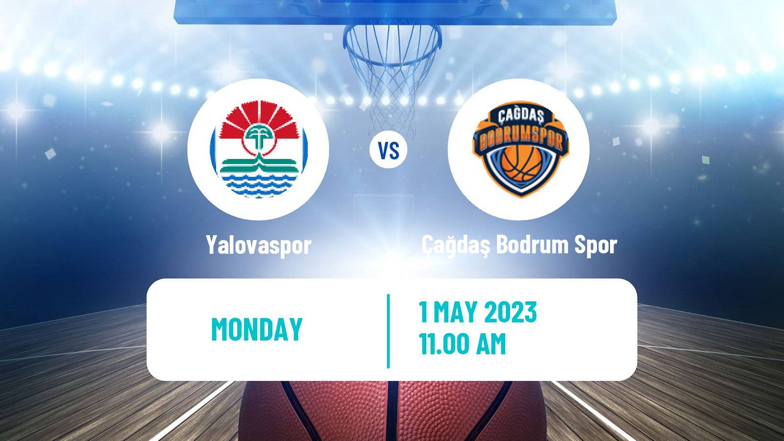 Basketball Turkish TBL Yalovaspor - Çağdaş Bodrum Spor