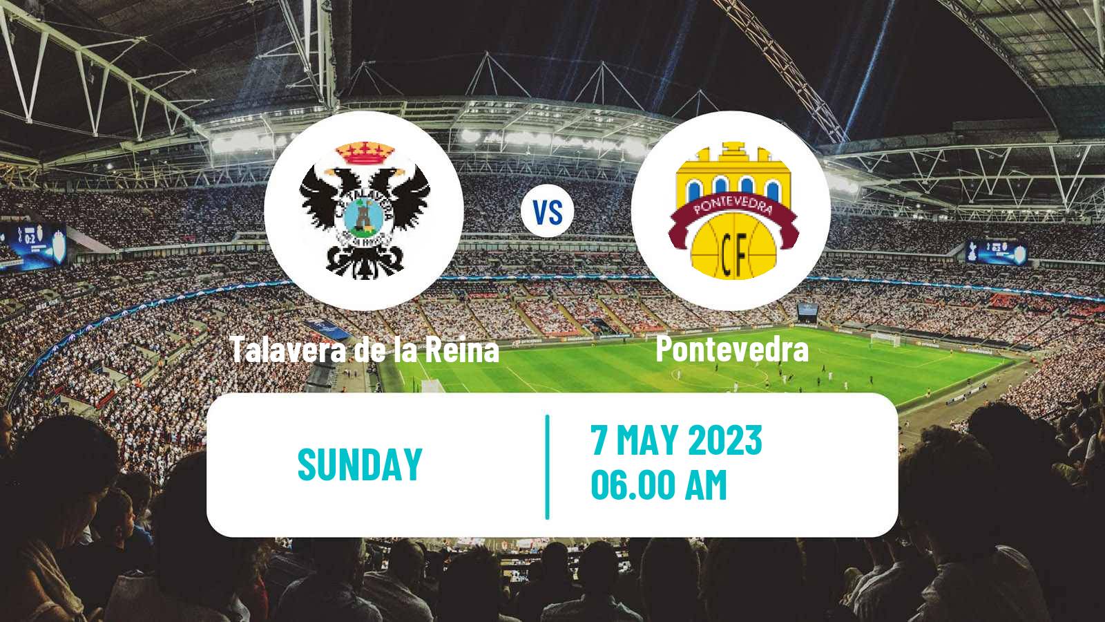 Soccer Spanish Primera RFEF Group 1 Talavera de la Reina - Pontevedra