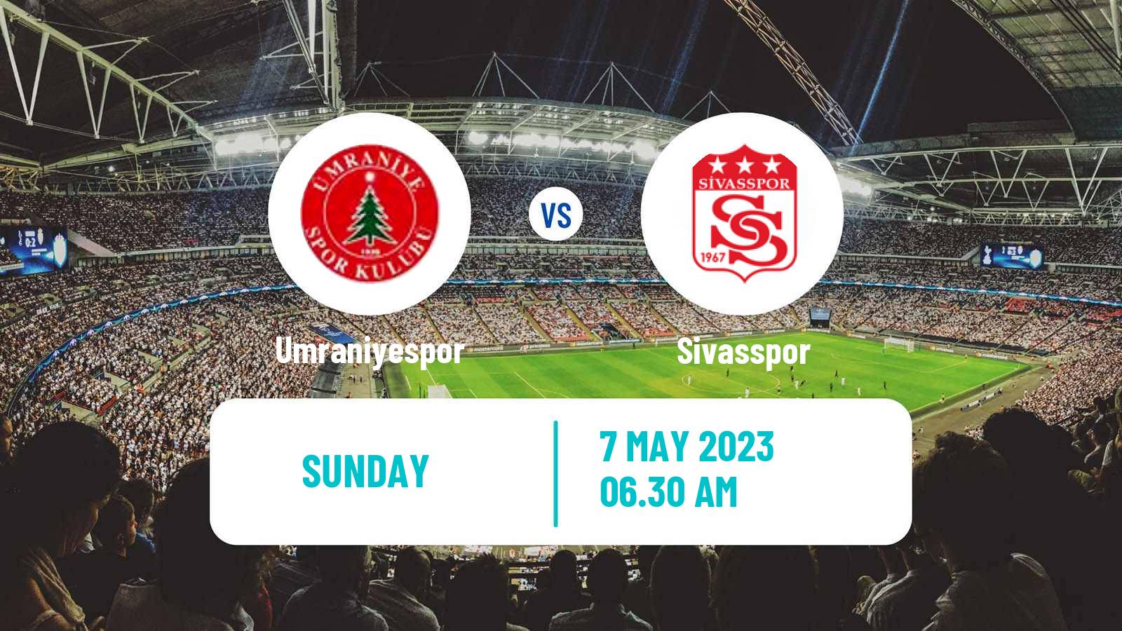 Soccer Turkish Super League Umraniyespor - Sivasspor