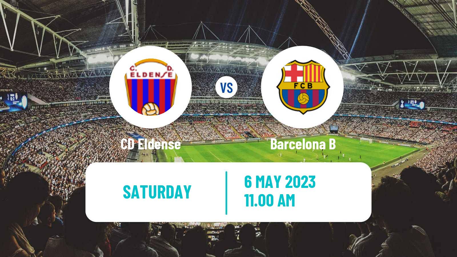 Soccer Spanish Primera RFEF Group 2 Eldense - Barcelona B