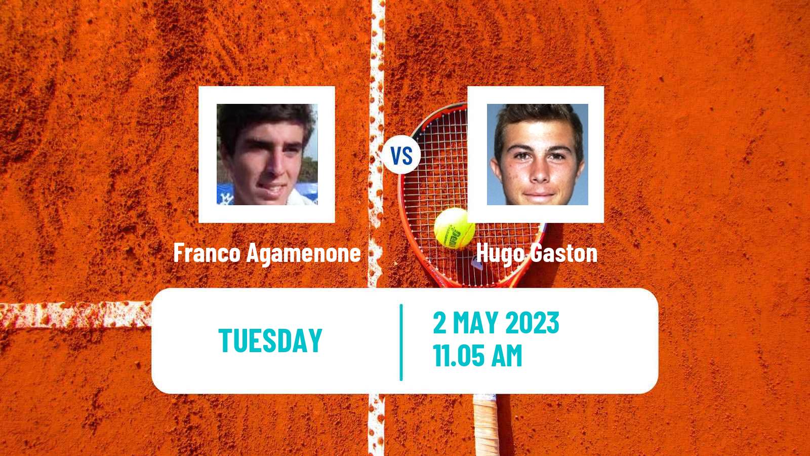 Tennis ATP Challenger Franco Agamenone - Hugo Gaston