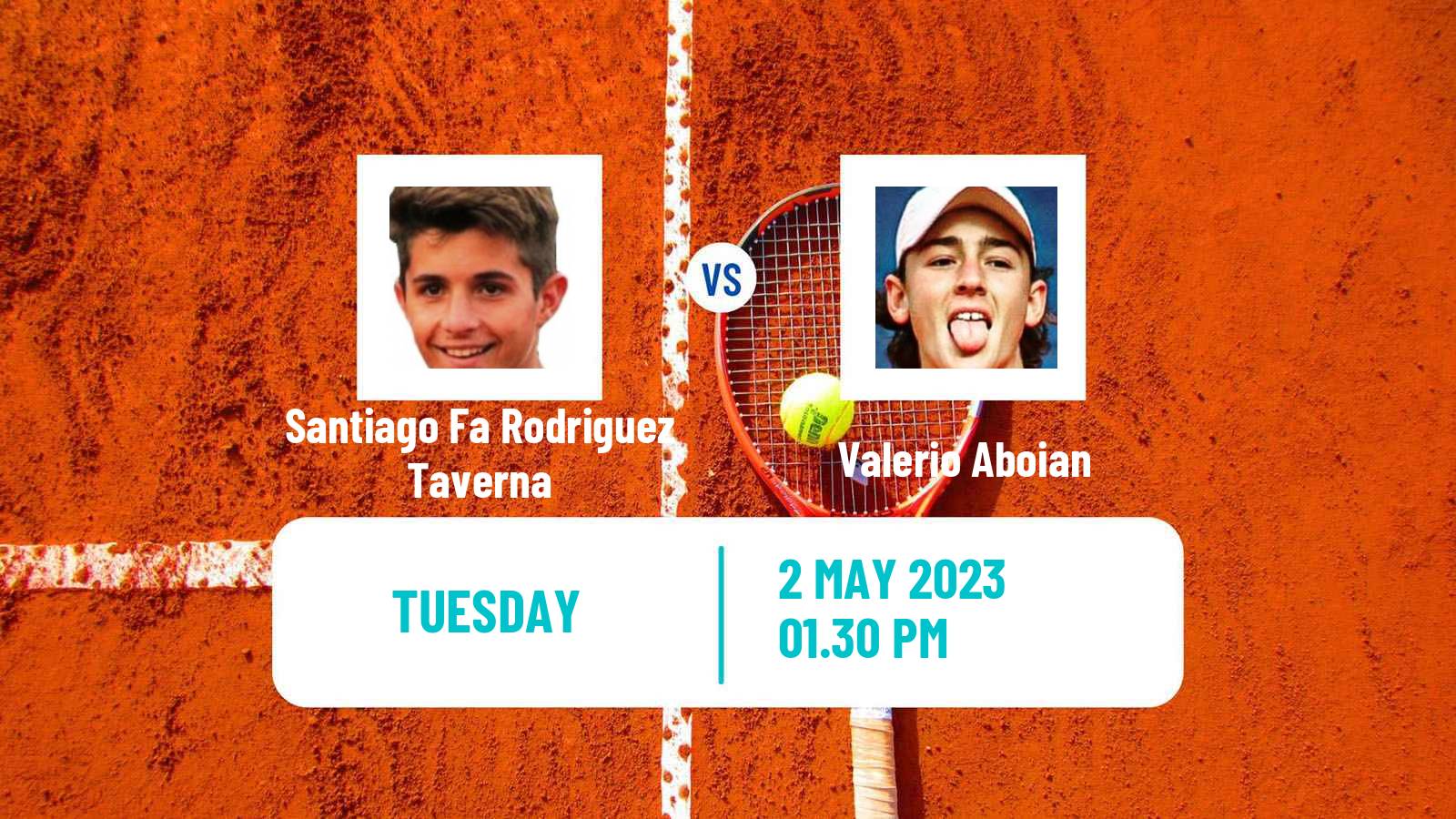 Tennis ATP Challenger Santiago Fa Rodriguez Taverna - Valerio Aboian