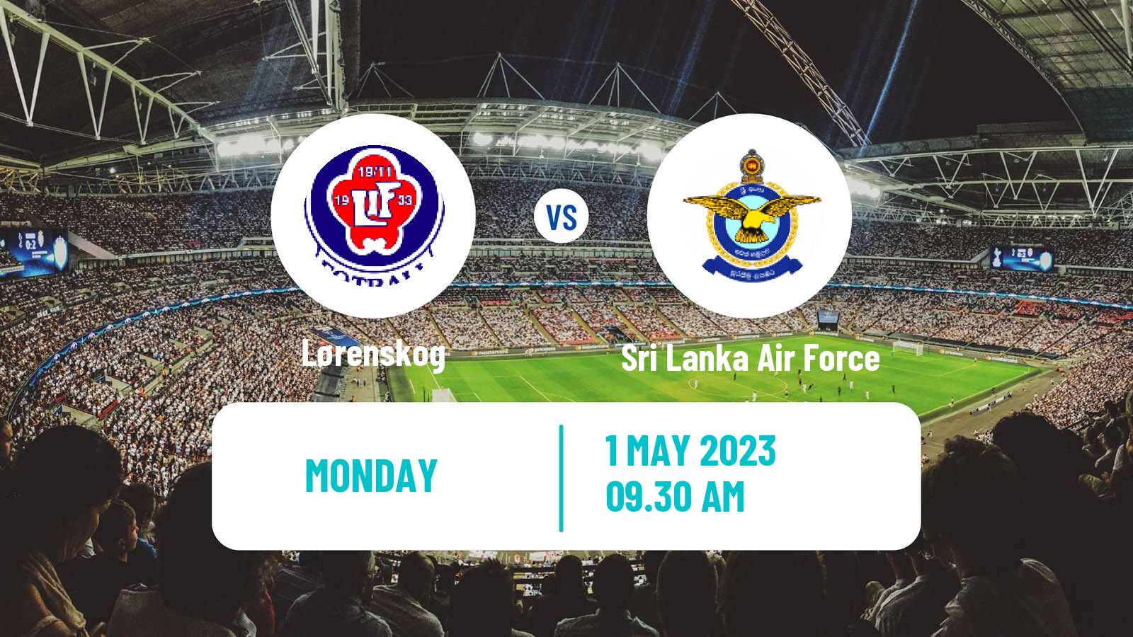 Soccer Norwegian Division 3 - Group 6 Lørenskog - Sri Lanka Air Force